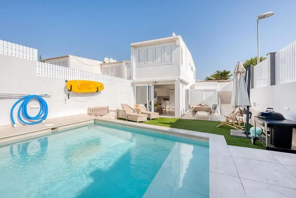 La Dolce Vita - Villa Familiar Con Piscina Privada 马斯帕洛马斯 公寓