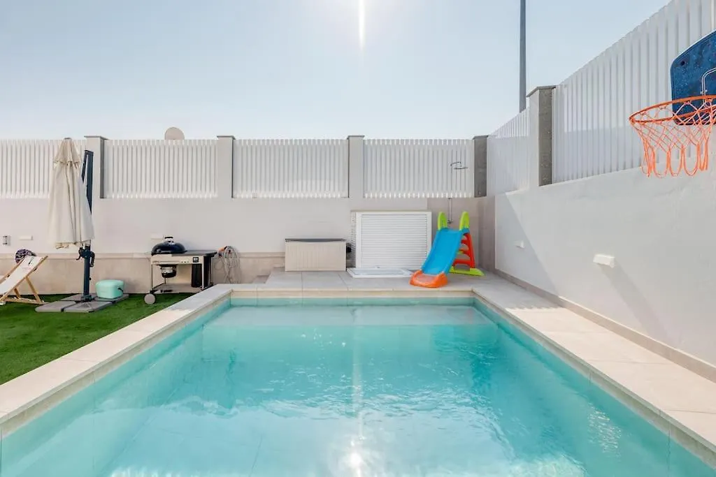 La Dolce Vita - Villa Familiar Con Piscina Privada 马斯帕洛马斯 公寓